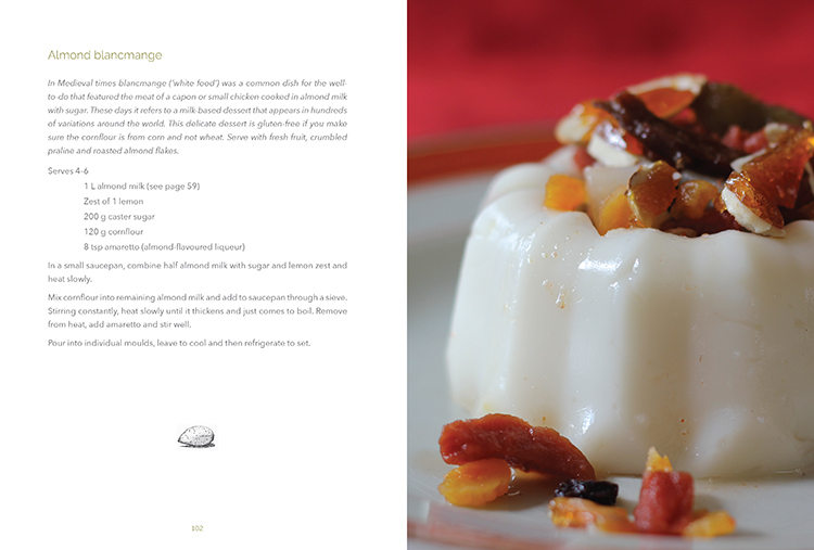 almond blancmange